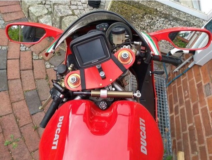 Ducati Halter Unterstützung Navigation System fb007 3d print model - Mito3D