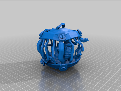 chatarra mecanico granjero pelota gavthestig66 3d print model - Mito3D