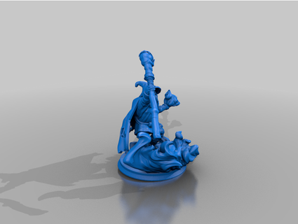 wizard one 1dollar 3d print model - Mito3D