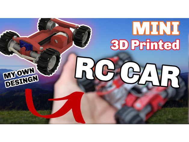 mini 3d printed rc macchina el1asf Elias 3D print model - Mito3D