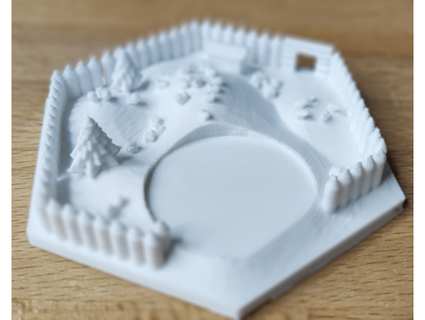 Catan çeşitlilik fayans Ayarlamak Dakanzla 20 manyetik anur 3d print model - Mito3D