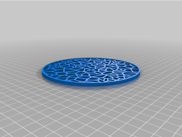 voronoi portavasos udenjpg 3D print model - Mito3D