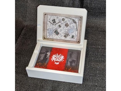 Schlachtruf Anzeige Deck Boxen hält Ärmel Karten Pandoras Hobbys 3d print model - Mito3D