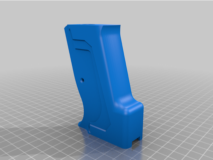 lucky75 grips ak47 & ar15 mussy 3d print model - Mito3D