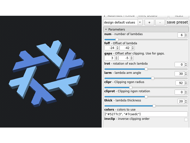 nixos nix projeto logotipo gerador genix7000 cab404 3D print model - Mito3D