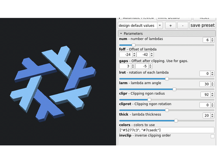 nixos nix projeto logotipo gerador genix7000 cab404 3d print model - Mito3D