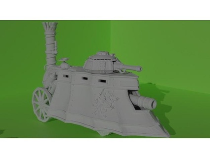 Warhammer yaş Sigmar buhar tank okumak açıklama batılı kazak 3d print model - Mito3D