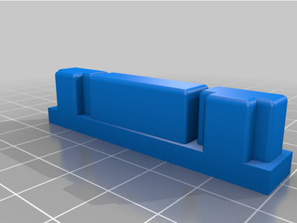 Napa store extrusion couverture gaine trône 3d print model - Mito3D
