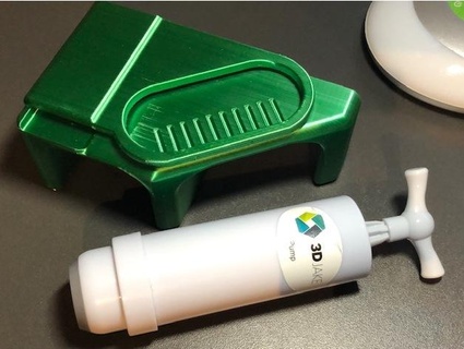 Pumpe Unterstützung Vakuum Filament Lager Taschen Schwermineral 3d print model - Mito3D