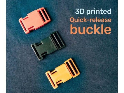 customizable buckle francescofeltrin 3d print model - Mito3D