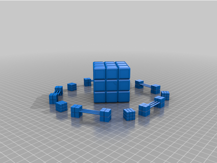 courtyard cubes l tony 3d print model - Mito3D