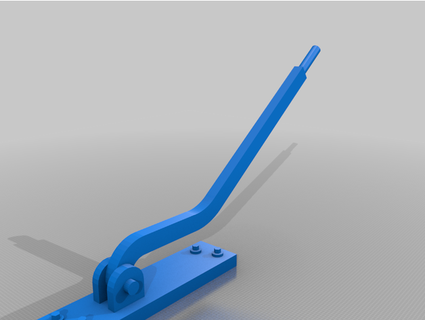 kavisli nokta kaldıraç demir mink 3d print model - Mito3D