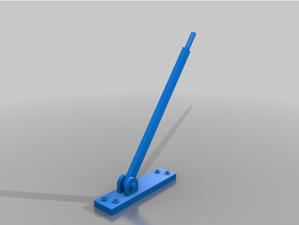 Düz nokta kaldıraç demir mink 3d print model - Mito3D