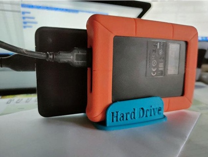 double support hard disk externe 25 jergud 3d print model - Mito3D