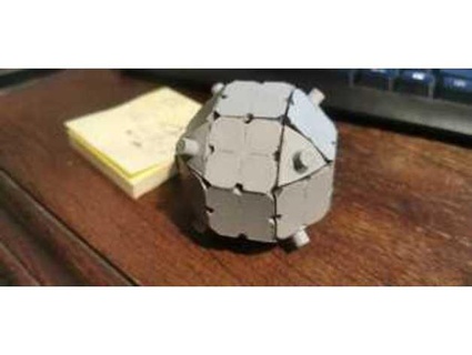 Kubik unhöflich Ball ähnlich Rubik Würfel wolle1952 3d print model - Mito3D