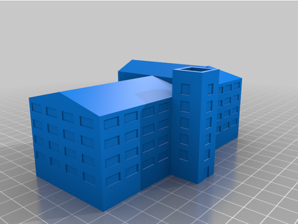 factory buildings 1 600 ebinleles 3d print model - Mito3D