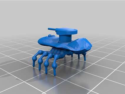 spiderbot calambre 3d print model - Mito3D