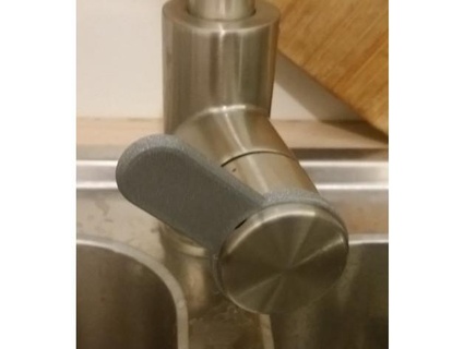 replacement handle broken ikea glypen faucet circonflexe 3d print model - Mito3D