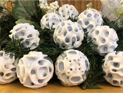 ten minimal surface ornaments spheres davemakesstuff 3d print model - Mito3D
