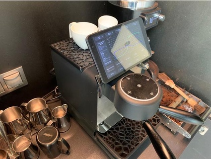 decente caffè espresso voronoi cuprails gorilla volante 3d print model - Mito3D