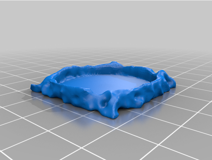 rooted token blood bowl 32mm bsnews  3d print model - Mito3D