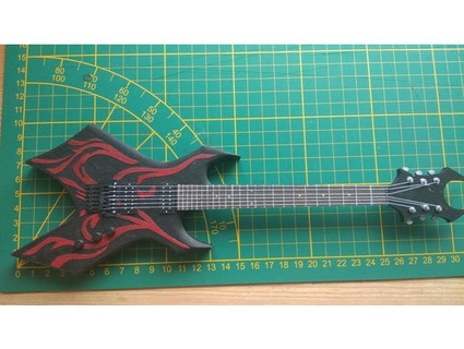 bc ricco stregone mini chitarra modello malinapl 3d print model - Mito3D