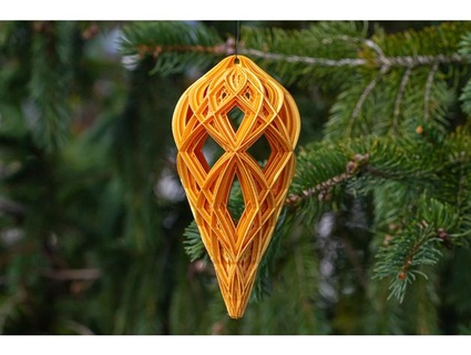 christmas teardrop ornaments dazus 3d print model - Mito3D