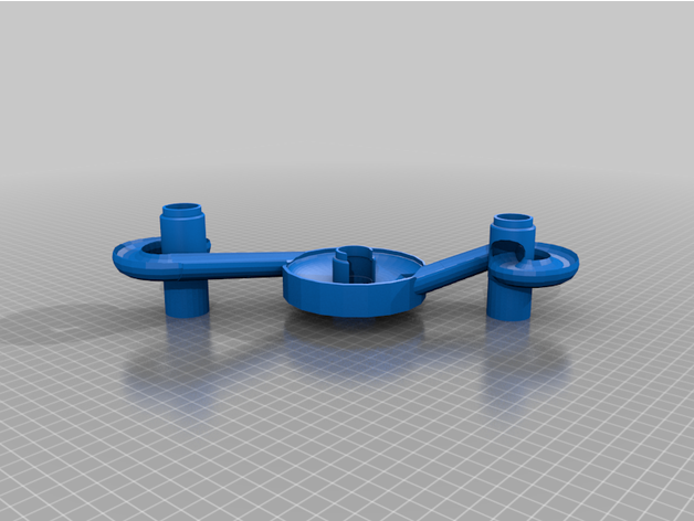 marble run round tun liricol 3D print model - Mito3D