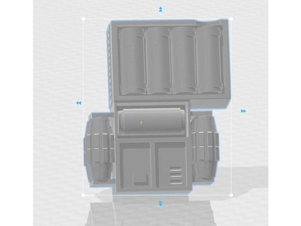 Stormtrooper argamassa mochila xwinters86x 3d print model - Mito3D