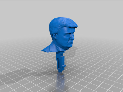 presidencial pedra meia cabeças agricultor 3d print model - Mito3D