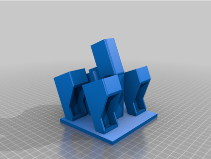 4 mag glock 19 duvar binmek m21curtis 3d print model - Mito3D