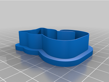 cookie cutter adambrko 3d print model - Mito3D