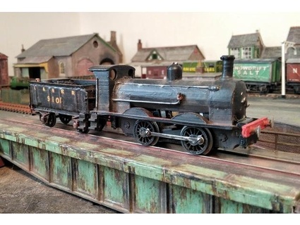lner Wheatley y10 locomotora houghmagandie 3d print model - Mito3D