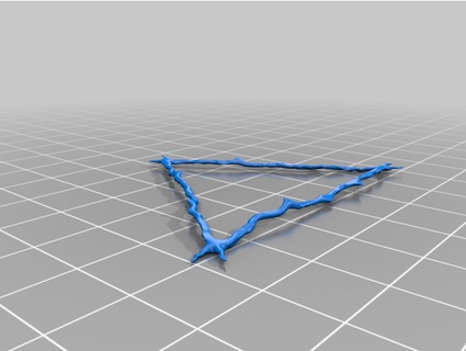 triangolo elettrico effetto jacn102 3d print model - Mito3D