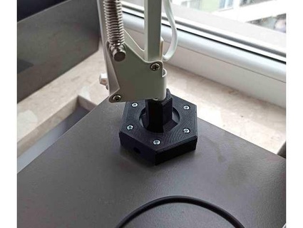 over-engineered ikea tertial table mount anoniasz21 3d print model - Mito3D