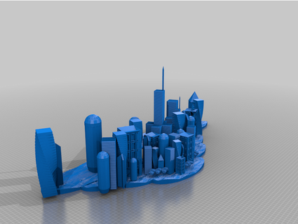 city supernwhg  3d print model - Mito3D