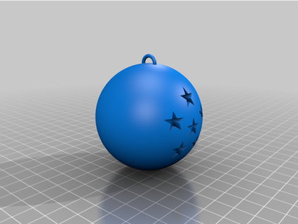 continuar pelota navidad vent89 3d print model - Mito3D