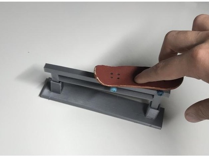 angled fingerboard rail cool tools production 3d print model - Mito3D