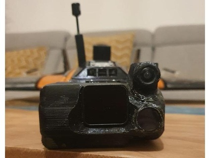 mini drak camera mount - gopro 6 7 dji foxeer nano v4 loraerial 3d print model - Mito3D