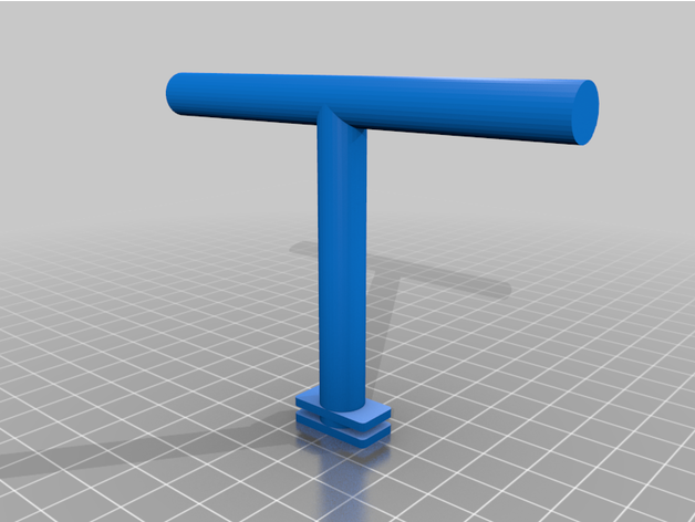 perroquet supporter 90 deg azazhaq 3D print model - Mito3D