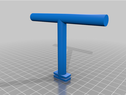 perroquet supporter 90 deg azazhaq 3d print model - Mito3D