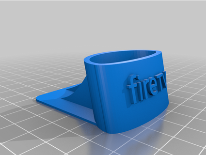 Feu tv éloigné titulaire soutien logo wundermonkeyfr 3d print model - Mito3D