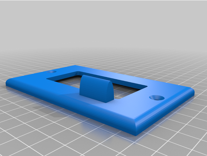 motion light switch plate blocker steviesterno 3d print model - Mito3D