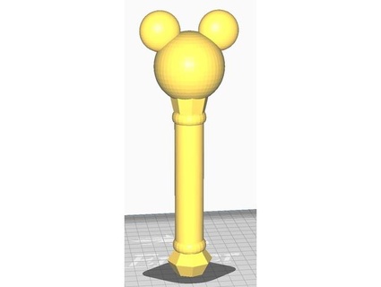 Mickey varita mágica superradrudeboy 3d print model - Mito3D