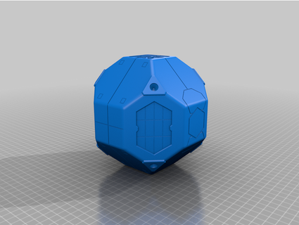 solitario eco 2 cubo sentó p09 crn corporación tostadora 3d print model - Mito3D