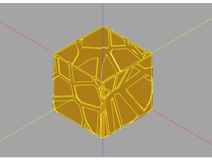Voronoi caixa Justinsdk 3d print model - Mito3D