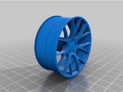 schivare sfidante hellcat ruota devilshone 3d print model - Mito3D