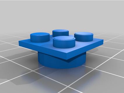 legonerf platform nuggetpinball 3d print model - Mito3D