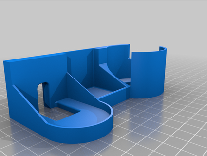 sonicare floss toothpaste wall mount counterstrikegamer44 3d print model - Mito3D