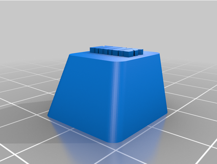 tapfer Salbei Fähigkeit Schlüssel Kappen Minecraftplazee 3d print model - Mito3D